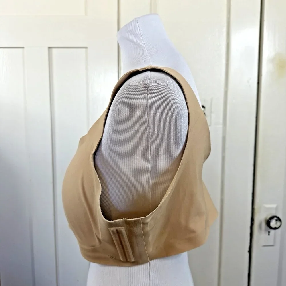 HONEYLOVE V‎ Neck Bra Sand Beige Wireless 1X Seamless Padded (removable)